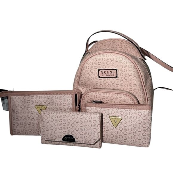 GUESS Blush Backpack and Wallet Trio main image 6